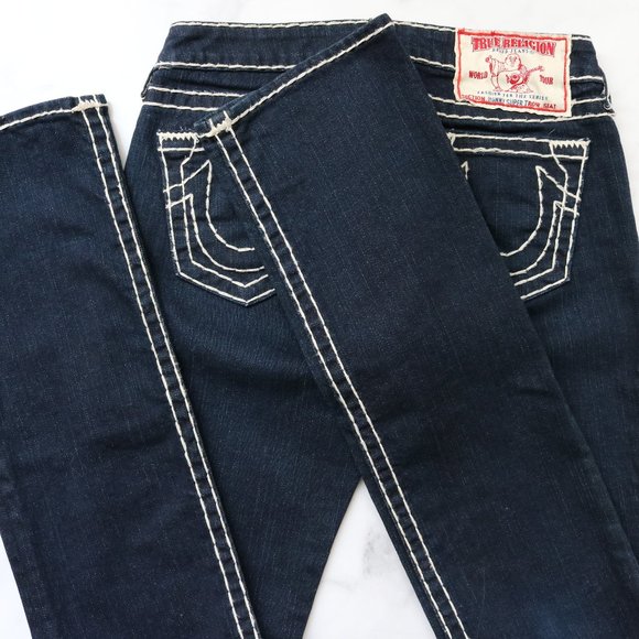 True Religion Denim - True Religion Dark Wash Jeans